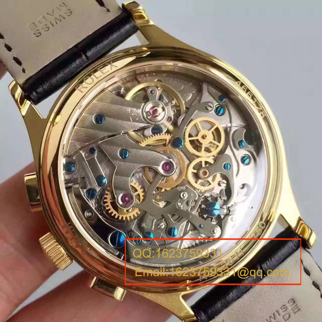 【台湾 Factory 1:1 Replica Watches 】 Rolex 复古款多功能手动计时 wrist watches  / R134