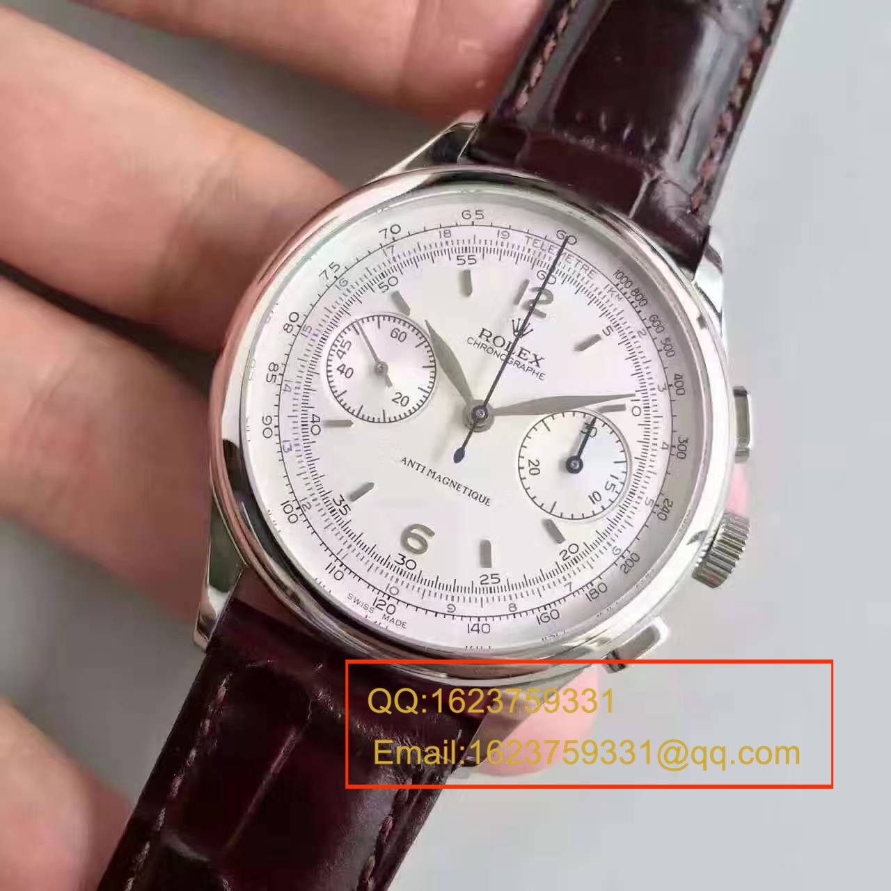 【台湾 Factory 1:1 Replica Watches 】 Rolex 复古款多功能手动计时 wrist watches  / R134