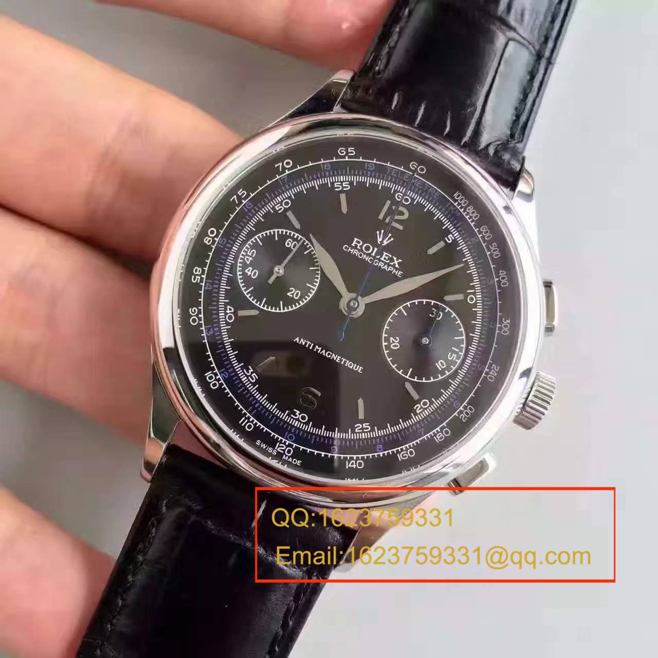 【台湾 Factory 1:1 Replica Watches 】 Rolex 复古款多功能手动计时 wrist watches  / R134