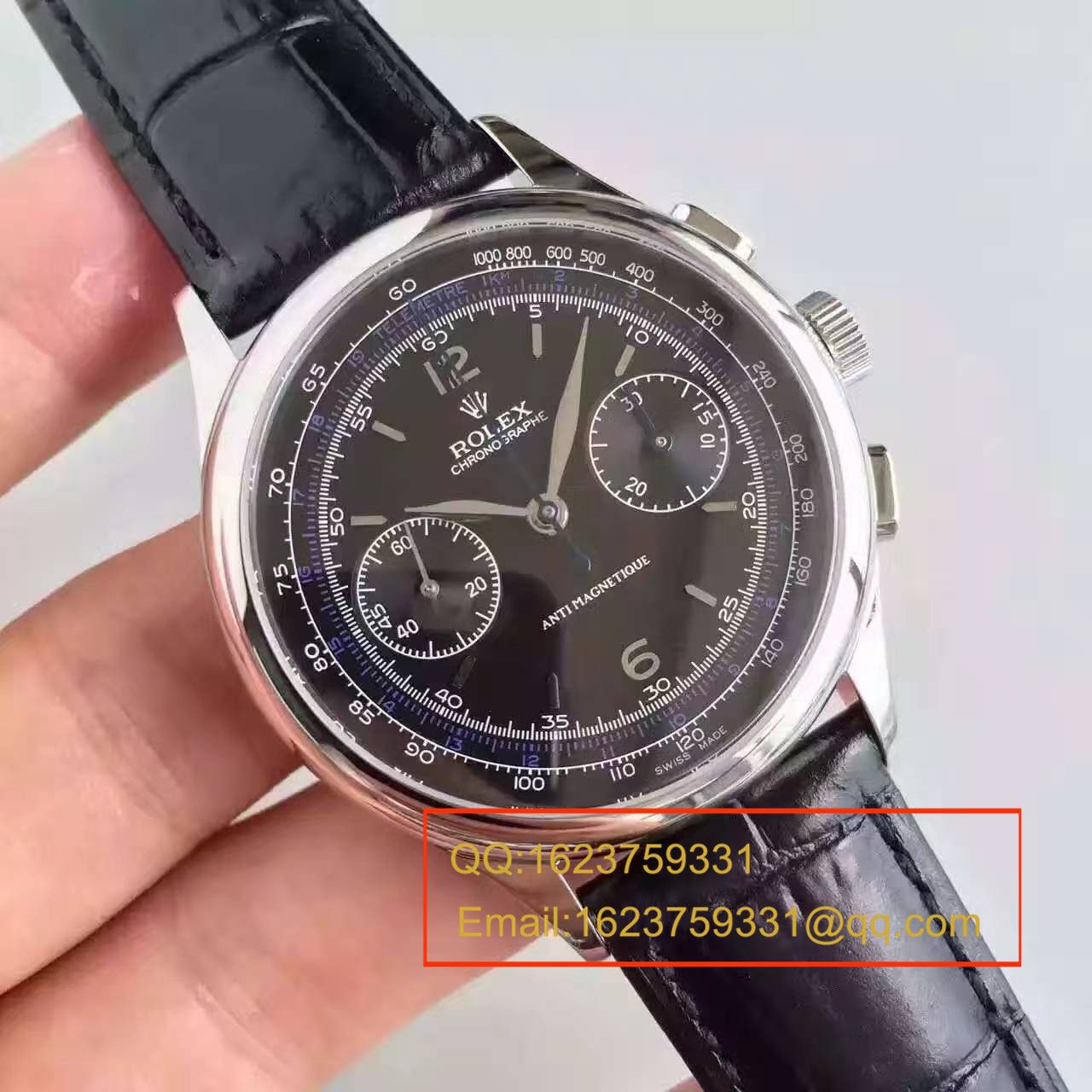 【台湾 Factory 1:1 Replica Watches 】 Rolex 复古款多功能手动计时 wrist watches  / R134