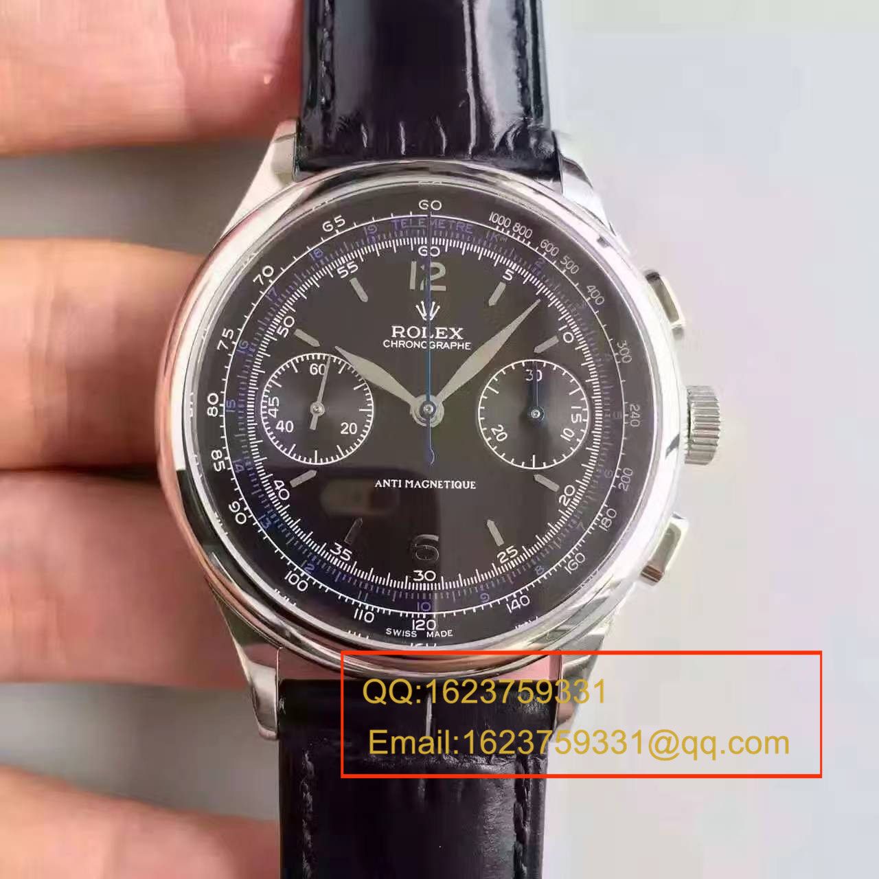 【台湾 Factory 1:1 Replica Watches 】 Rolex 复古款多功能手动计时 wrist watches  / R134