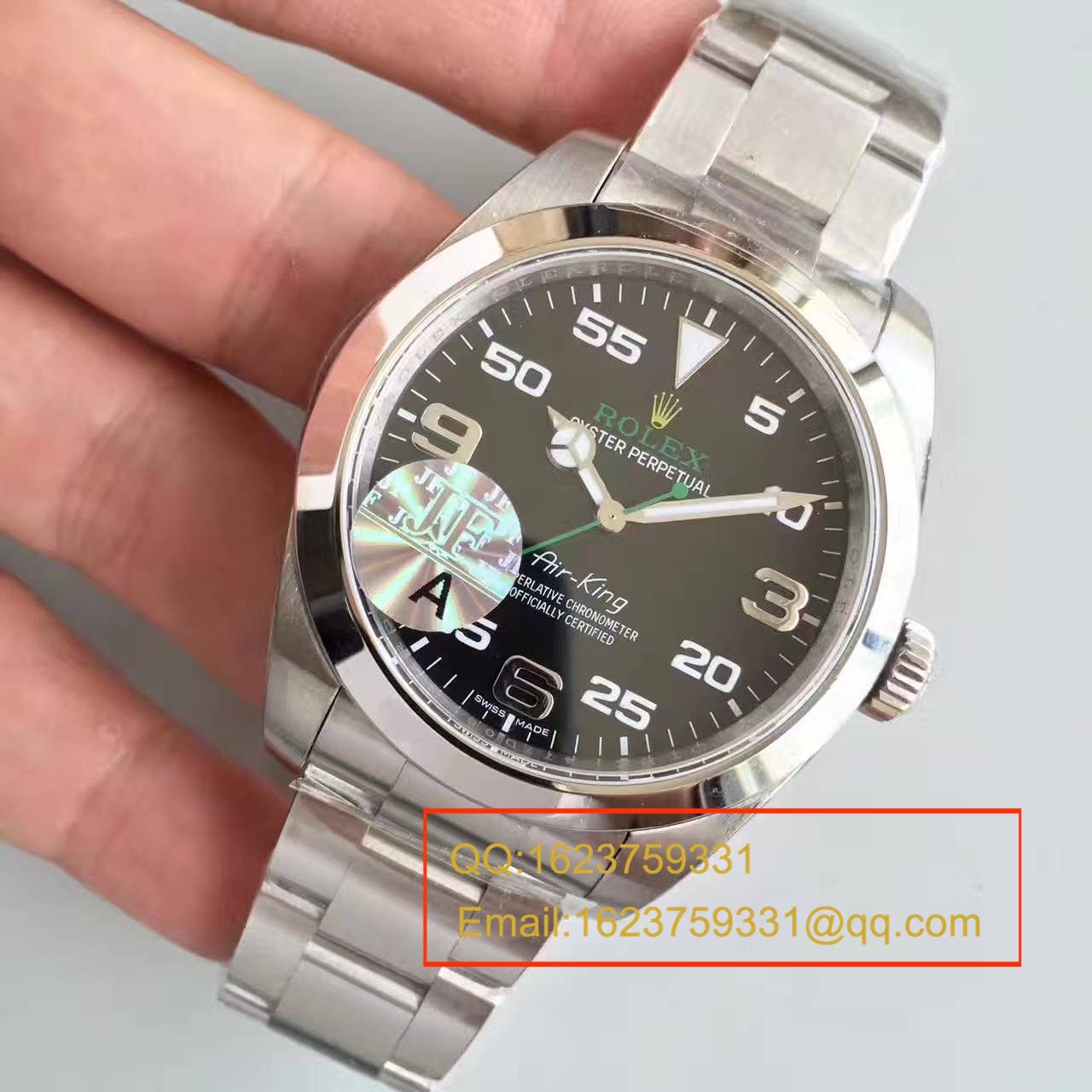 【JF Factory V10S版本 Perfect  Replica Copy  Watches 】 Rolex 空中霸王型系列AIR-KING116900-71200 wrist watches  / R015.1