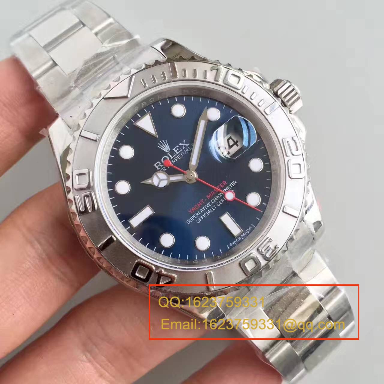 【N Factory  Perfect  Replica Copy  Watches 】 Rolex  Yacht-Master 系列116622-78760 蓝盘机械 Watches  / RBA021