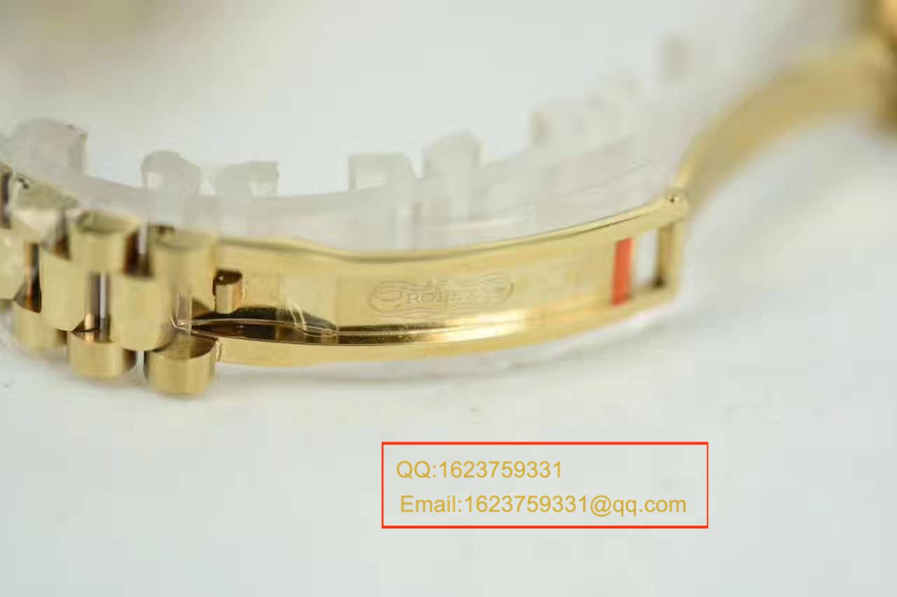 【SY Factory  Perfect  High quality  Replica Watches 】 Rolex 女装  Datejust 系列279178香槟色女士 wrist watches  / RB0126A