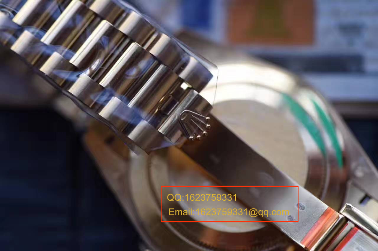 【台湾 Factory  Perfect  High quality  Knockoff  Watches 】 Rolex  Day-Date 型系列228238香槟色表盘钻钉 wrist watches  / RBA179
