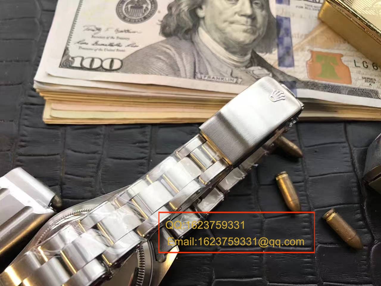经典复古 Rolex  Ditongna 黑盘中性 wrist watches  / R174