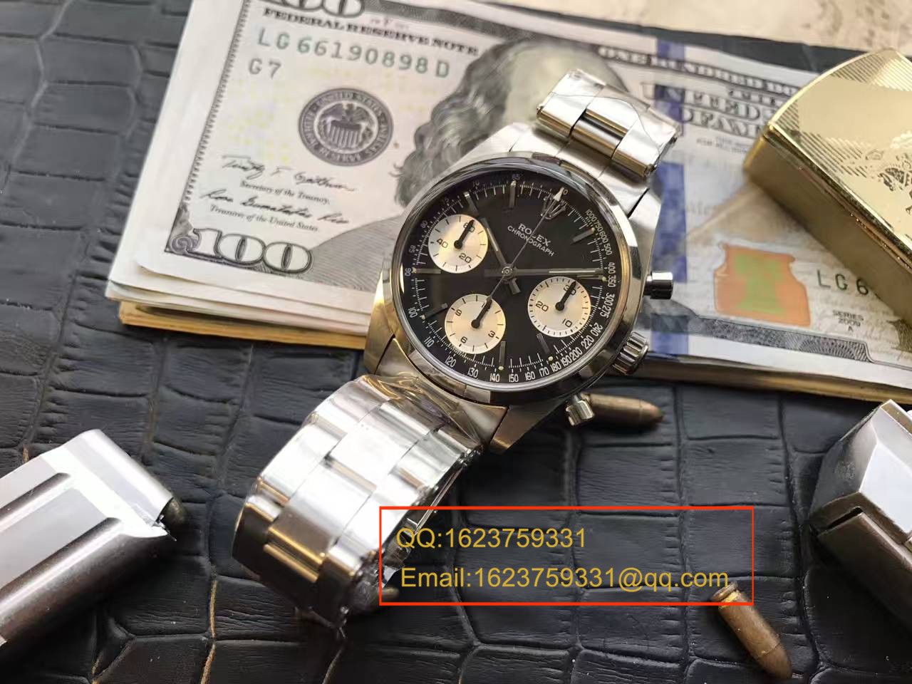 经典复古 Rolex  Ditongna 黑盘中性 wrist watches  / R174