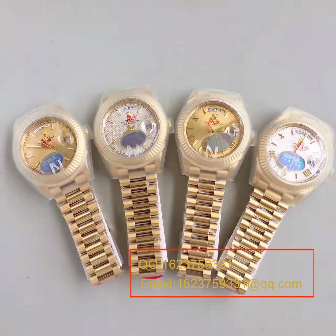 【NOOB Factory  Perfect  Replica Watches 】 Rolex  Day-Date 型系列218238-83218 白盘 wrist watches  / RBE167