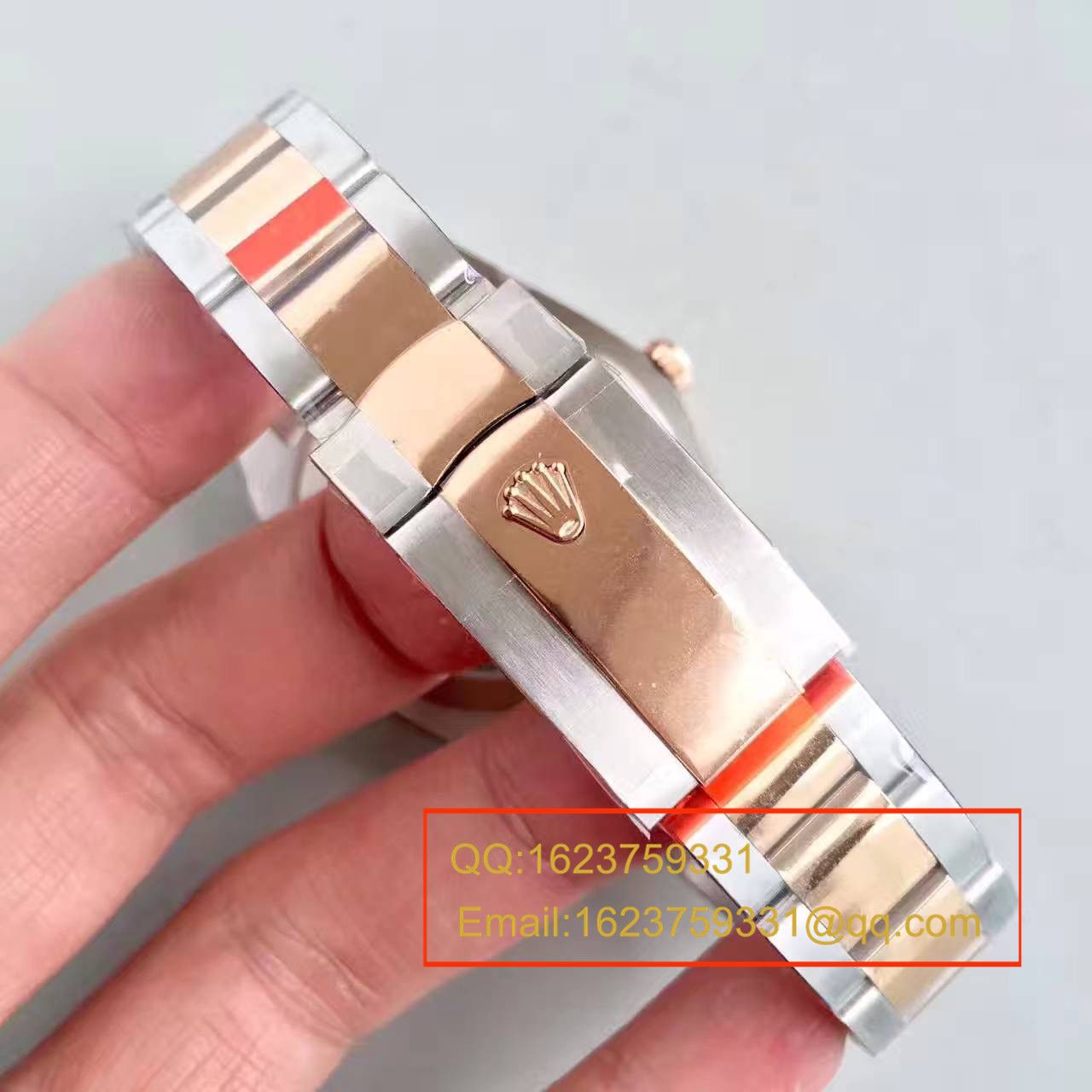 【NOOB Factory  Perfect  Knockoff  Watches 】 Rolex   Datejust 系列126331粉盘纪念型 watchband   wrist watches  / R163