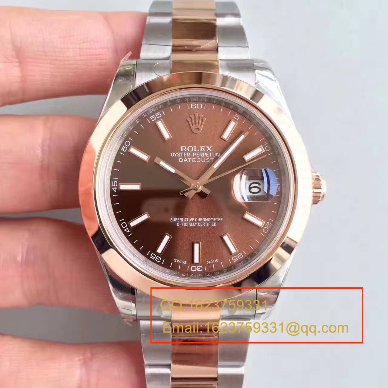 【NOOB Factory 1:1 Replica Watches 】 Rolex   Datejust 系列126331 wrist watches  / R160
