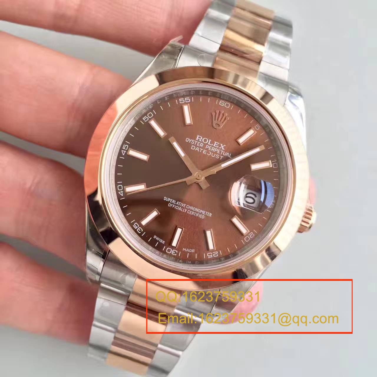 【NOOB Factory 1:1 Replica Watches 】 Rolex   Datejust 系列126331 wrist watches  / R160