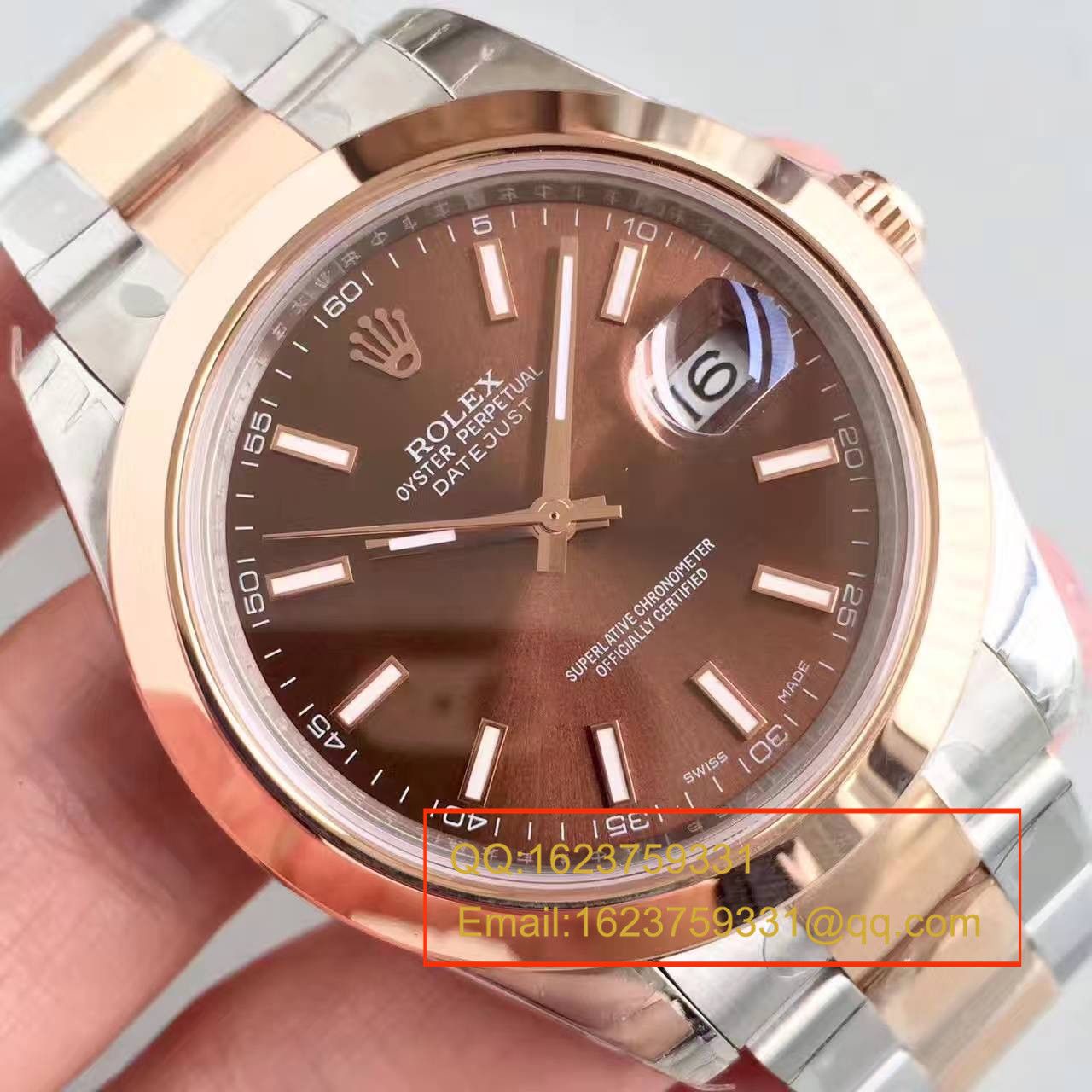 【NOOB Factory 1:1 Replica Watches 】 Rolex   Datejust 系列126331 wrist watches  / R160