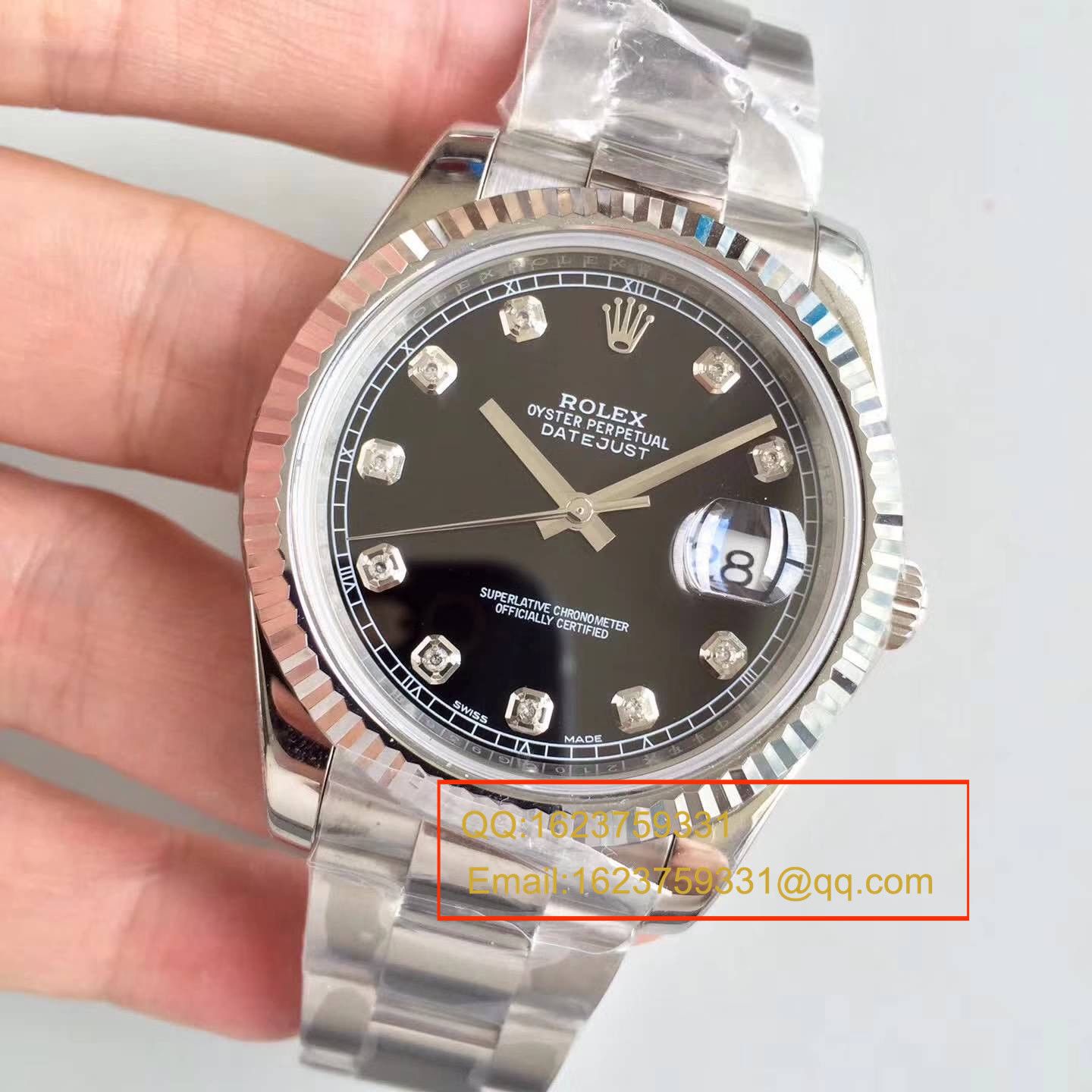 【N Factory 1:1 Replica Copy  Watches 】 Rolex   Datejust 系列116334-72210 G wrist watches  / RBD075