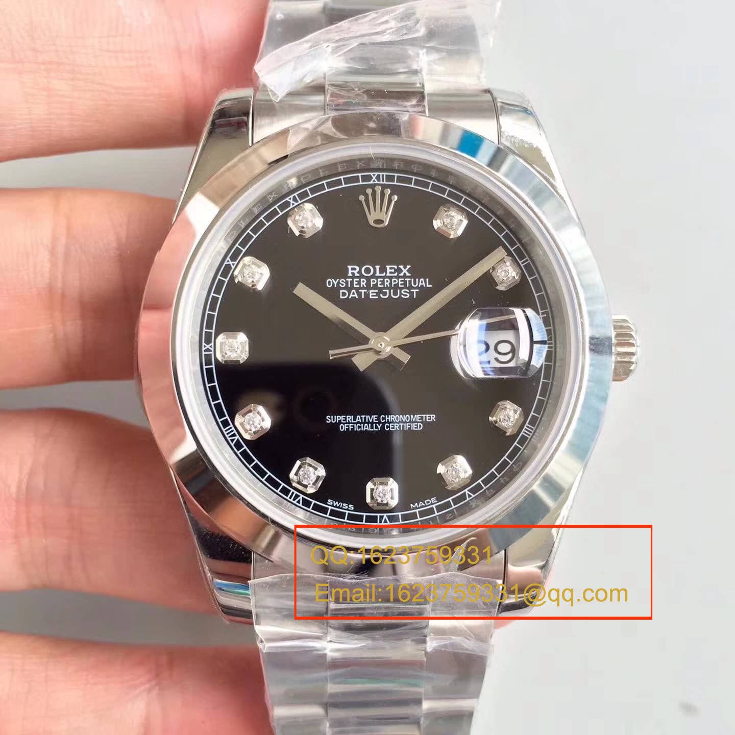 【N Factory 1:1 Replica Copy  Watches 】 Rolex   Datejust 系列116334-72210 G wrist watches  / RBD075