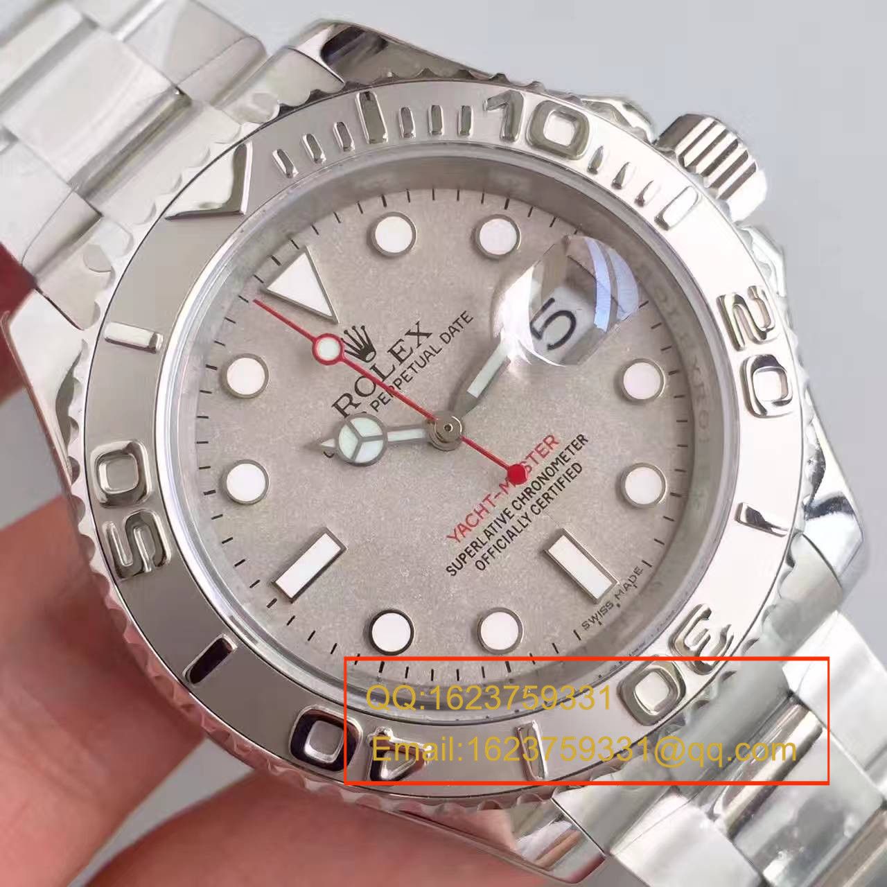 【NOOB Factory 1:1 High quality  Knockoff  Watches 】 Rolex  Yacht-Master 系列116622-78760 银盘 wrist watches  / RBA020