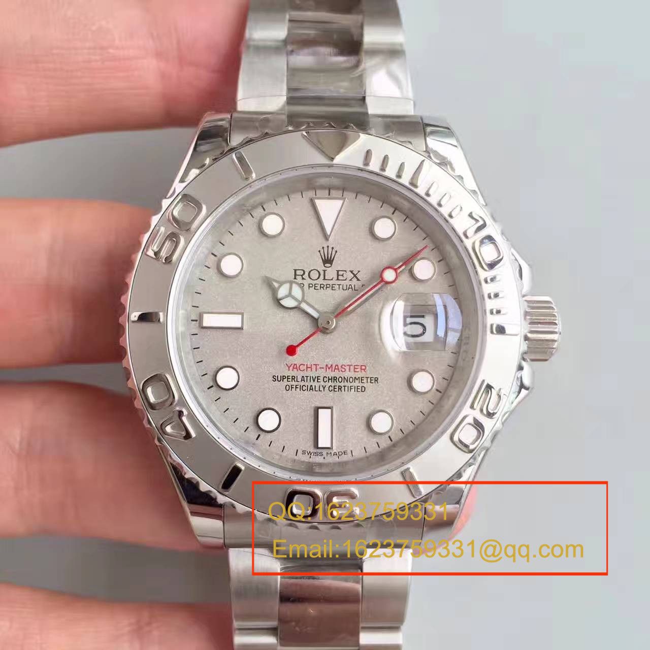 【NOOB Factory 1:1 High quality  Knockoff  Watches 】 Rolex  Yacht-Master 系列116622-78760 银盘 wrist watches  / RBA020