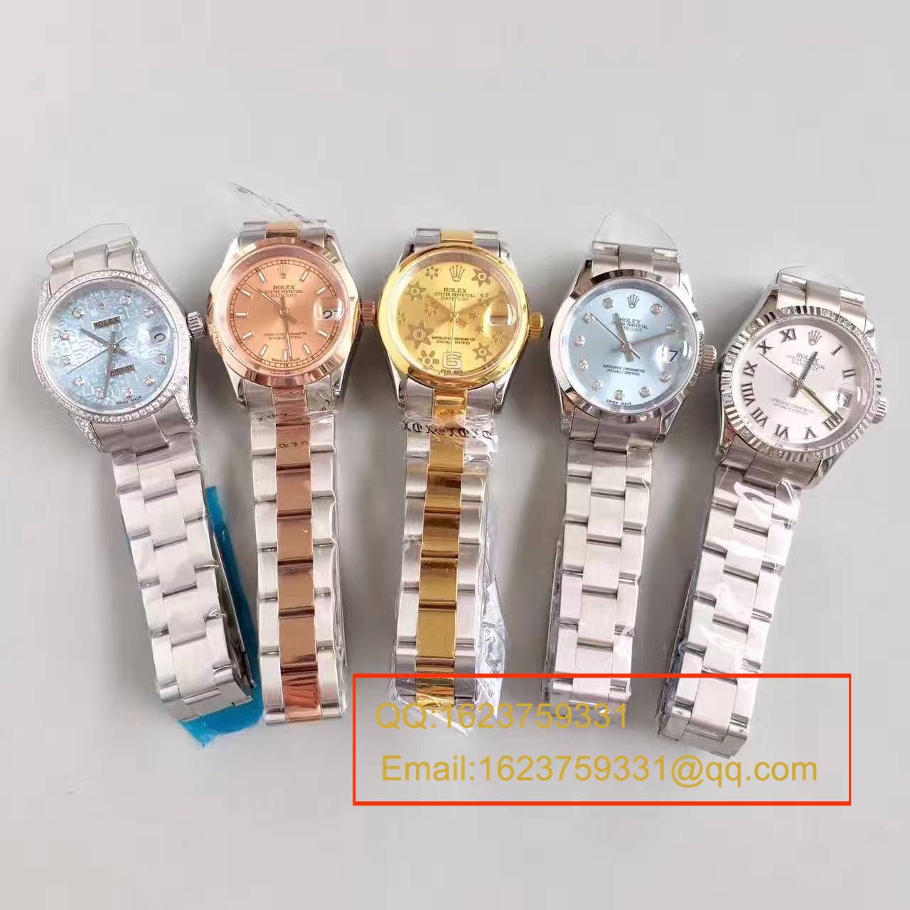 【台湾 Factory  High quality  Knockoff  Watches 】 Rolex  女装  Datejust 31系列178243-72163 wrist watches   / RAG025