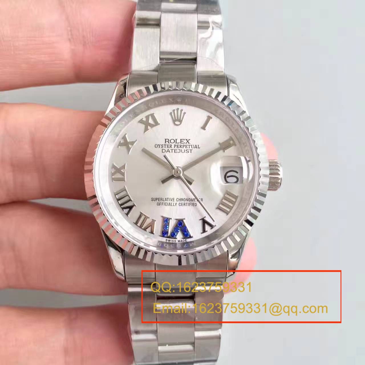 【台湾 Factory  High quality  Knockoff  Watches 】 Rolex  女装  Datejust 31系列178243-72163 wrist watches   / RAG025
