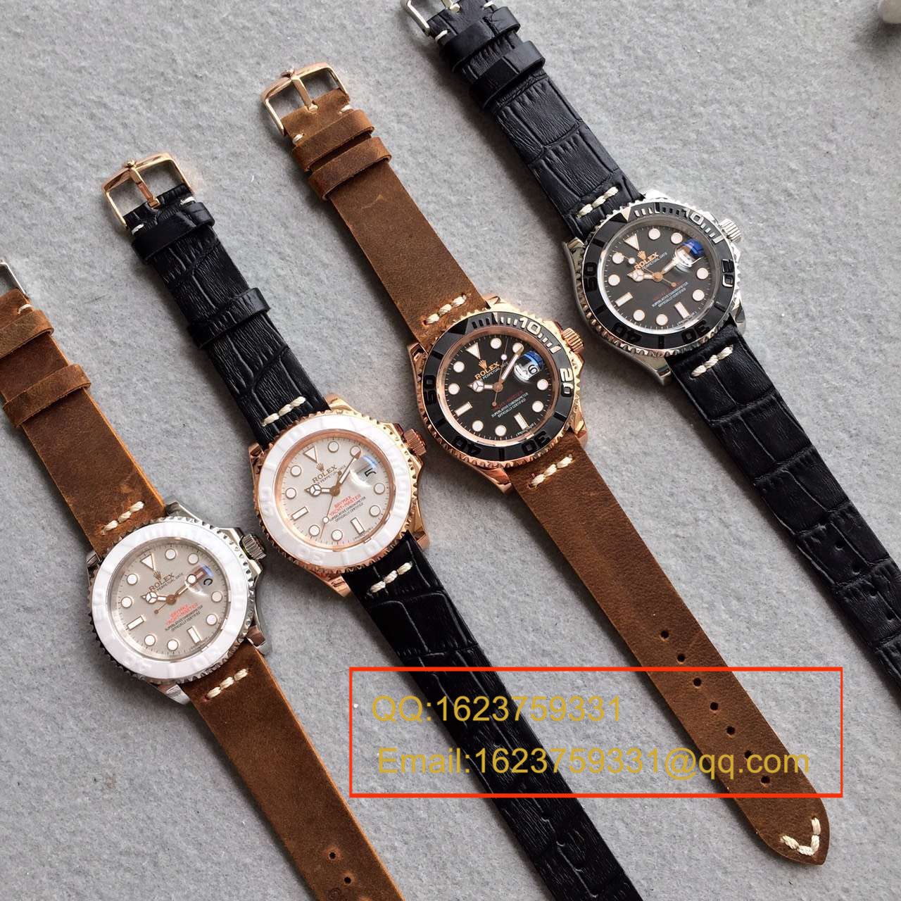 【NOOB Factory  Perfect  Replica Watches 】 Rolex  Rolex  Yacht-Master 系列116655-Oysterflex bracelet白盘 wrist watches  / R024