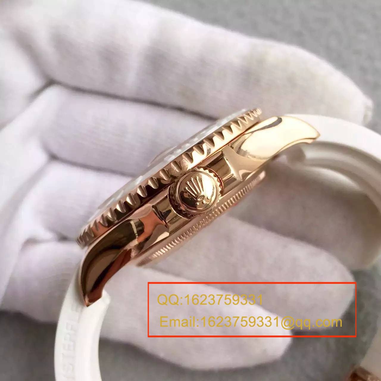【NOOB Factory  Perfect  Replica Watches 】 Rolex  Rolex  Yacht-Master 系列116655-Oysterflex bracelet白盘 wrist watches  / R024