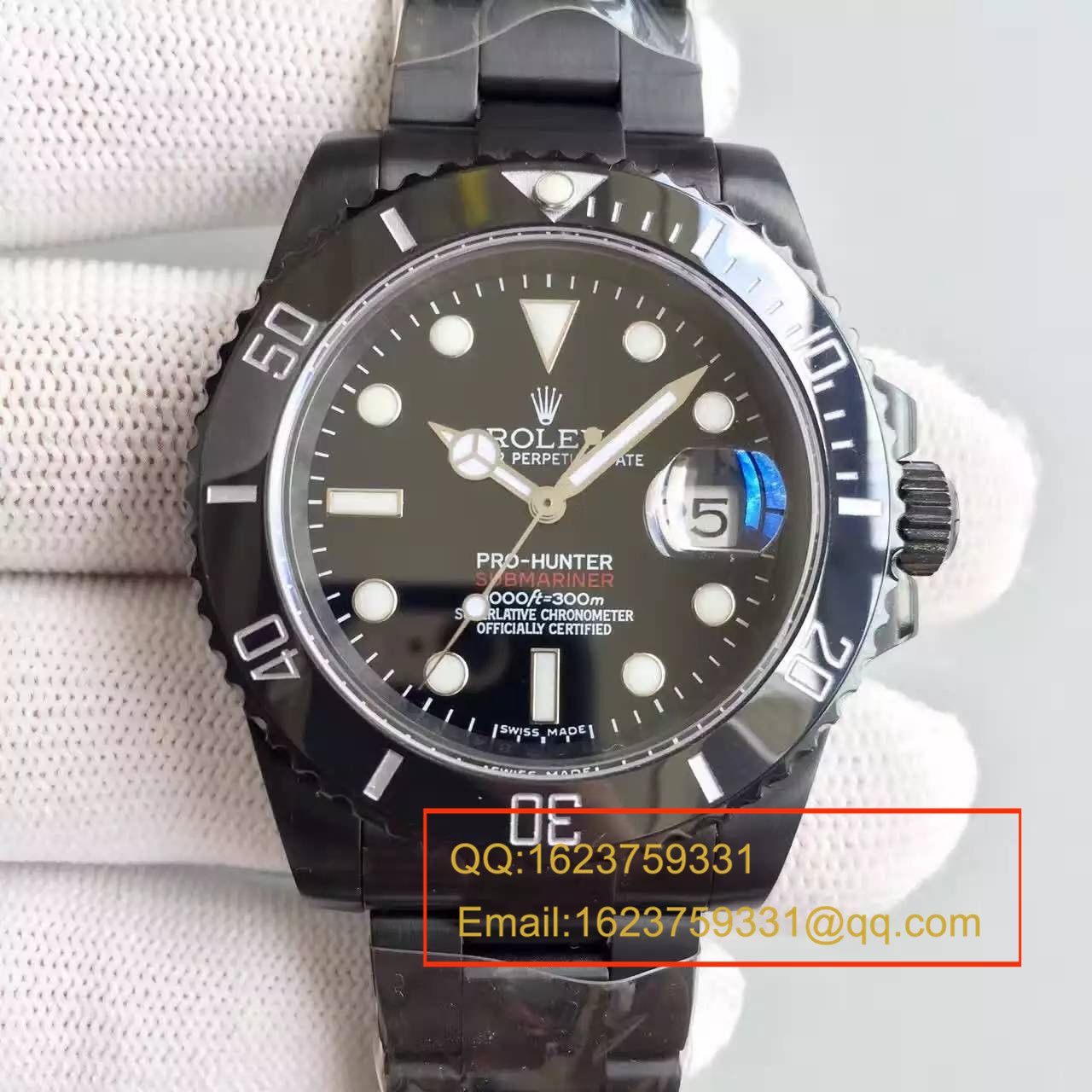 【SF Factory 精品】 Rolex Rolex经典款Submariner，PVD特别版 1:1 超级版 / R059