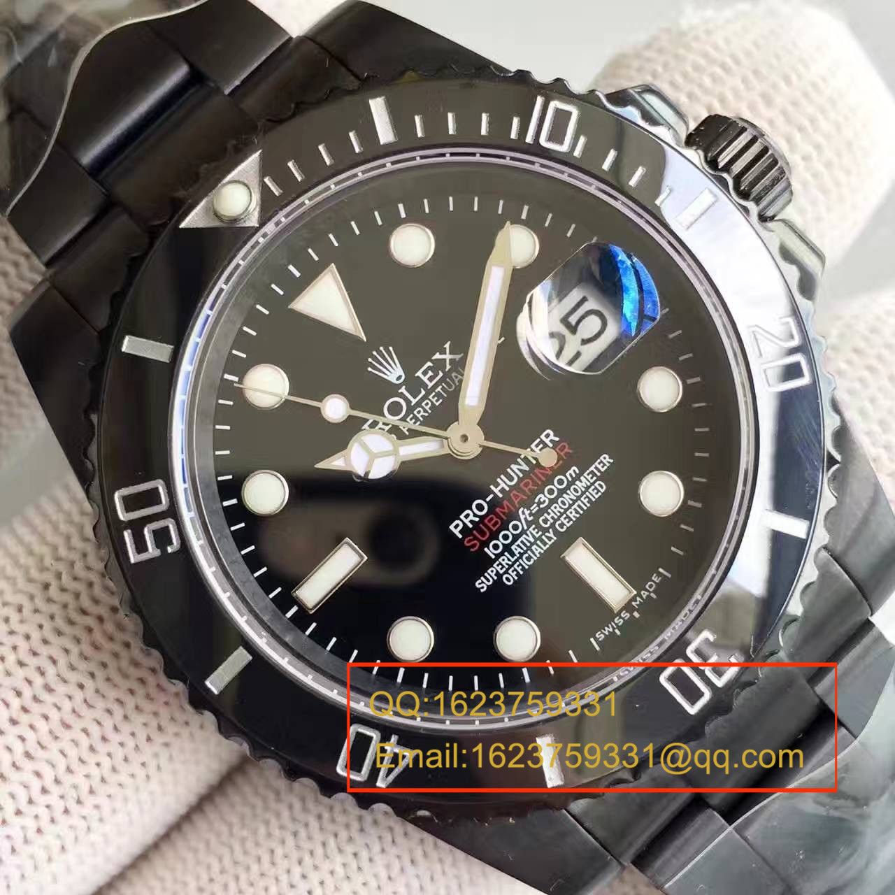 【SF Factory 精品】 Rolex Rolex经典款Submariner，PVD特别版 1:1 超级版 / R059