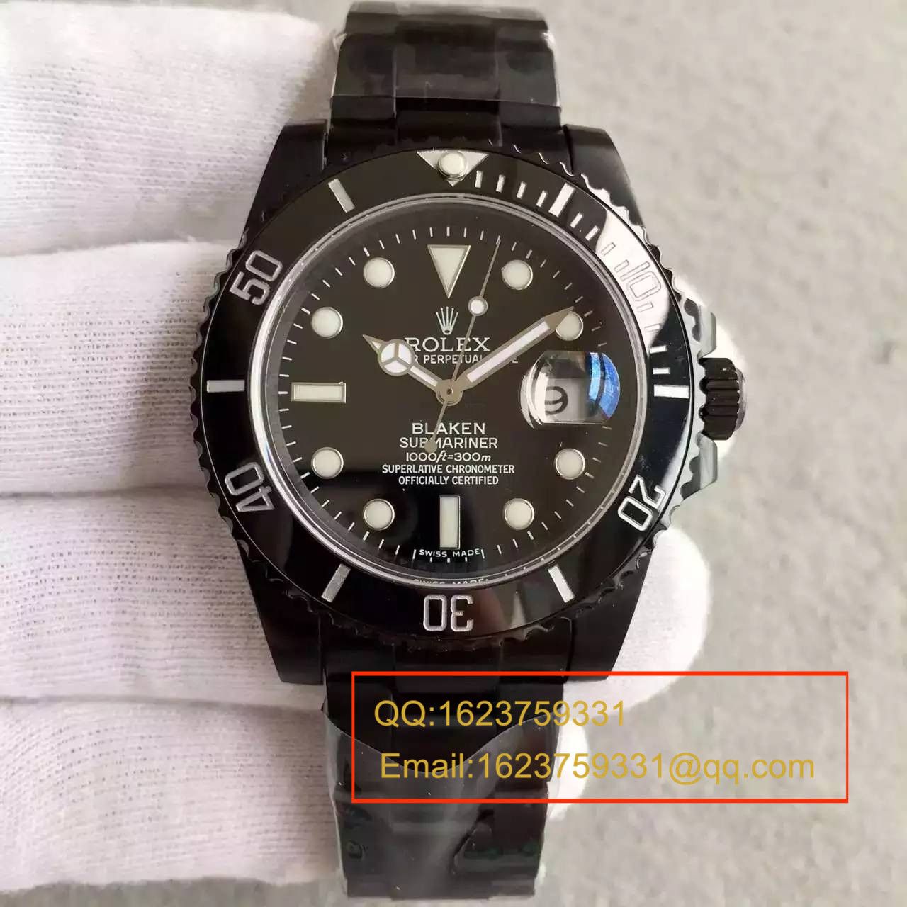 【SF Factory 精品】 Rolex Rolex经典款Submariner，PVD特别版 1:1 超级版 / R059