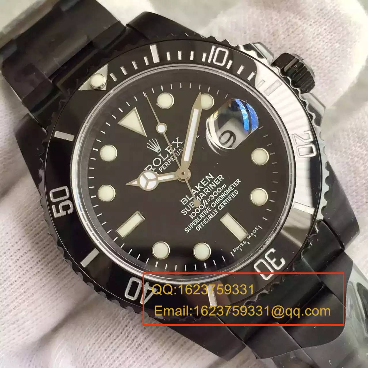 【SF Factory 精品】 Rolex Rolex经典款Submariner，PVD特别版 1:1 超级版 / R059