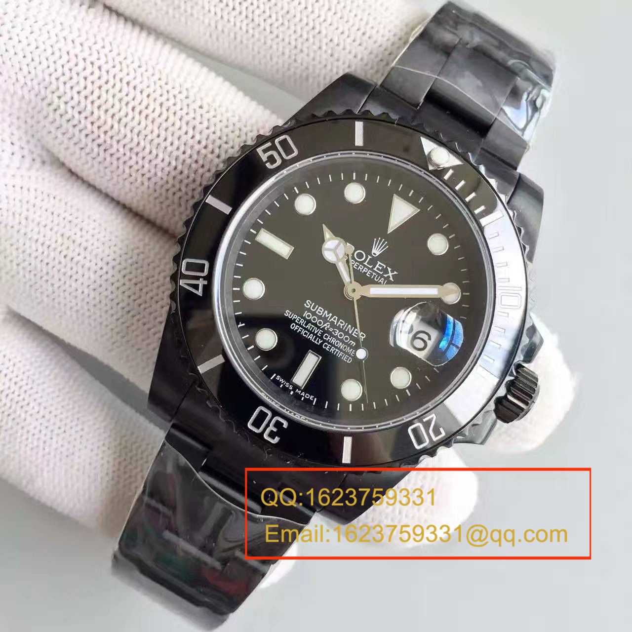 【SF Factory 精品】 Rolex Rolex经典款Submariner，PVD特别版 1:1 超级版 / R059
