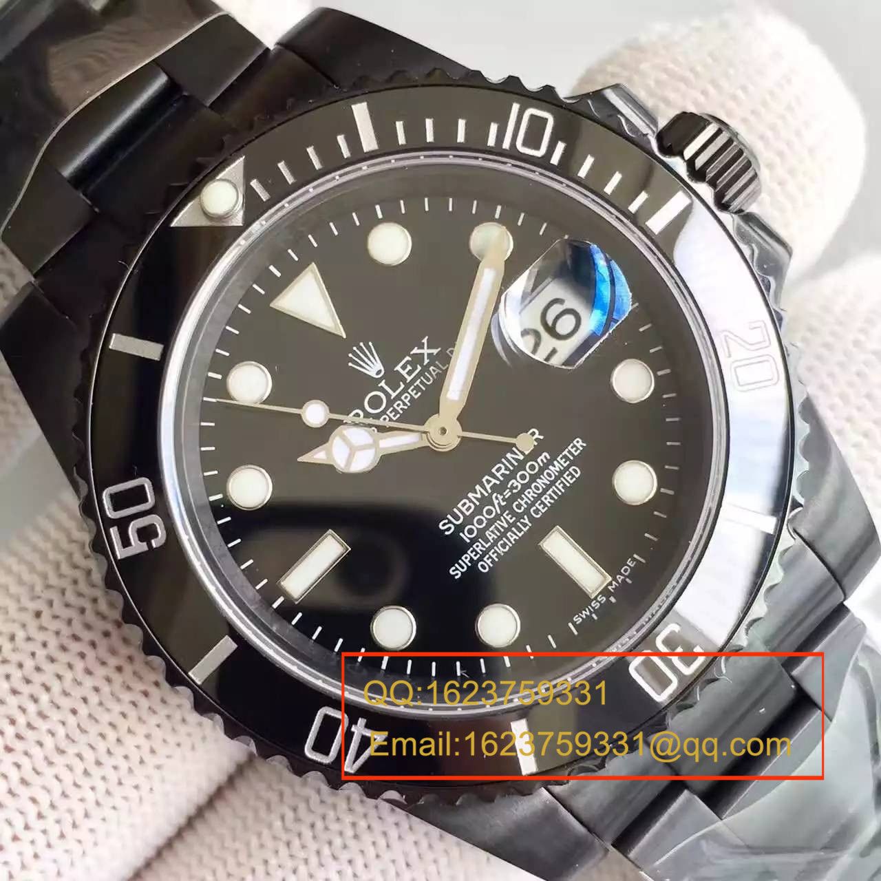 【SF Factory 精品】 Rolex Rolex经典款Submariner，PVD特别版 1:1 超级版 / R059