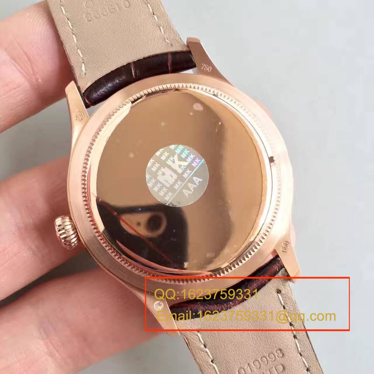 【MK Factory  Perfect  High quality  Knockoff  Watches 】 Rolex 切利尼系列50505黑盘 wrist watches  / R0780