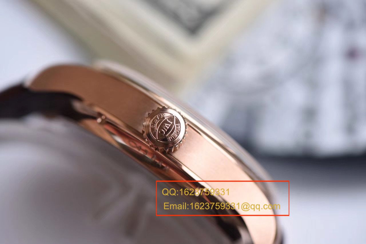 【YL Factory  Perfect  High quality  Replica Watches 】 IWC 葡萄牙年历 wrist watches 系列IW503504 IWC 年历玫瑰金 wrist watches  / WG304
