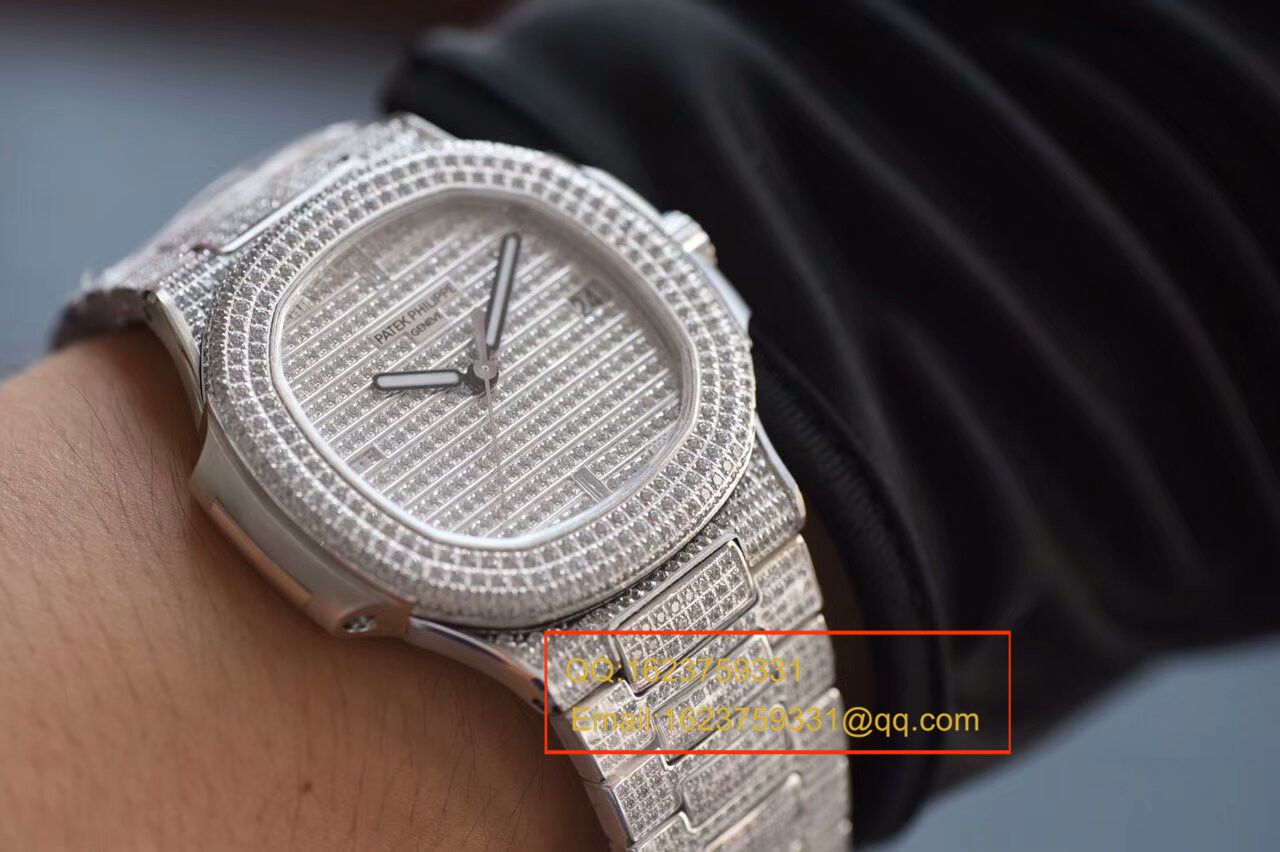 【DM Factory  High quality 精 Replica Watches 】 PATEK PHILIPPE 运动系列5719/1G-001 wrist watches  / BD165
