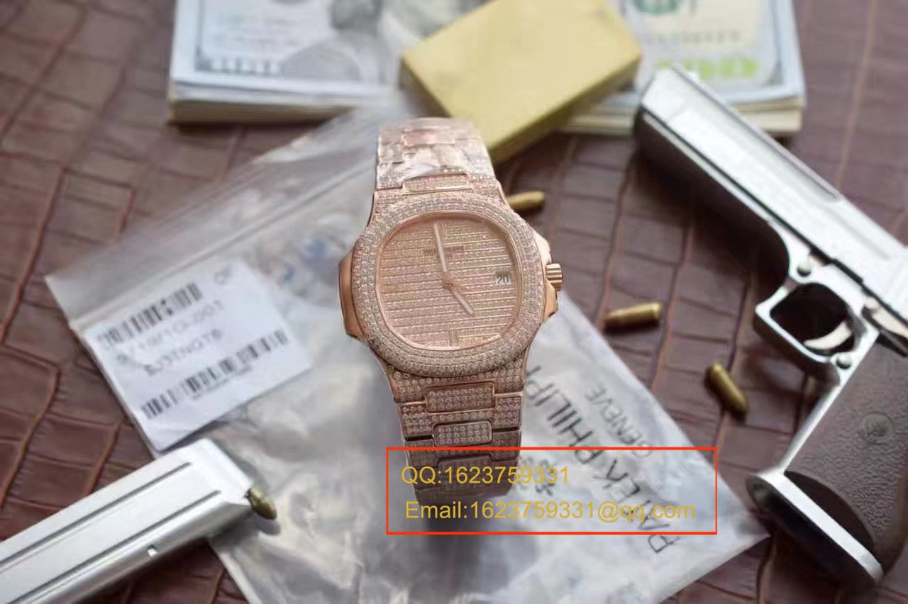 【DM Factory  Perfect  High quality  Replica Watches 】 PATEK PHILIPPE  Nautilus 满天星土豪款 wrist watches  / BD181