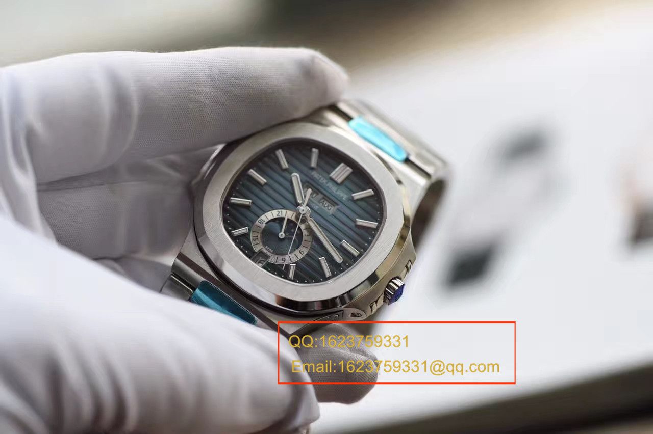 【KM Perfect  High quality  Knockoff  Watches 】 PATEK PHILIPPE 运动系列 Nautilus 月相5726/1A wrist watches  / BDBE199