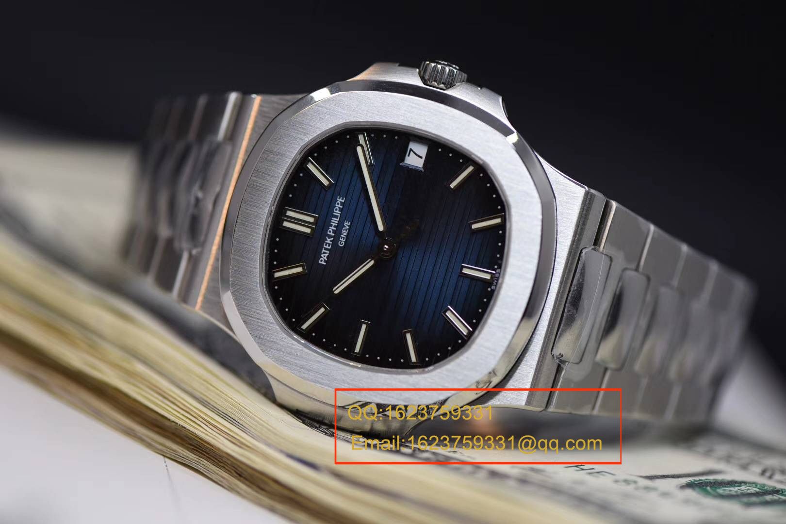 【独家视频测评PF Perfect  High quality  Replica Watches 】 PATEK PHILIPPE 运动系列5711/1A 010 不锈钢 wrist watches ( Nautilus ) / BDC0156