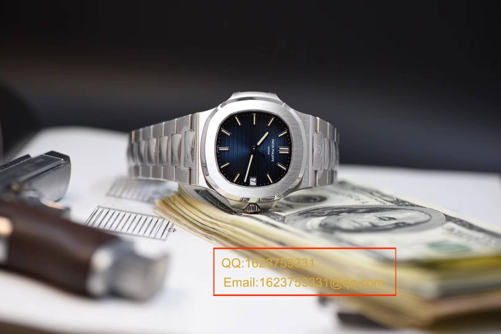 【独家视频测评PF Perfect  High quality  Replica Watches 】 PATEK PHILIPPE 运动系列5711/1A 010 不锈钢 wrist watches ( Nautilus ) / BDC0156