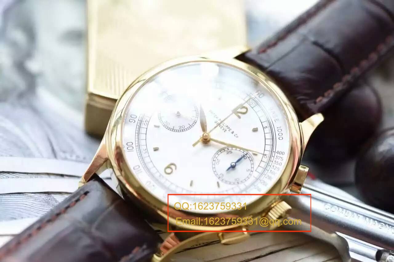 【独家视频测评台湾 Perfect  High quality  Replica Watches 】 PATEK PHILIPPE 复杂功能计时系列5170J-001 wrist watches  / BDAF164.1
