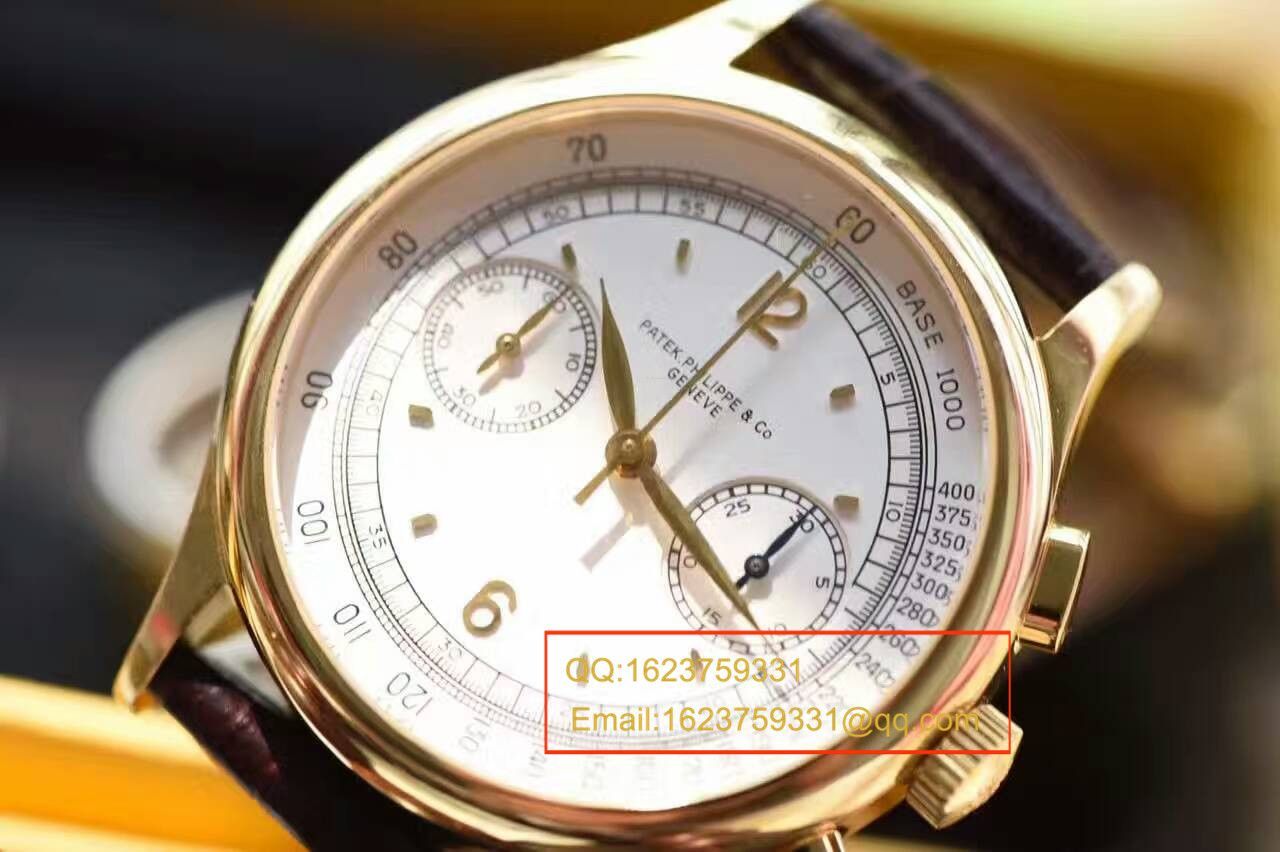 【独家视频测评台湾 Perfect  High quality  Replica Watches 】 PATEK PHILIPPE 复杂功能计时系列5170J-001 wrist watches  / BDAF164.1