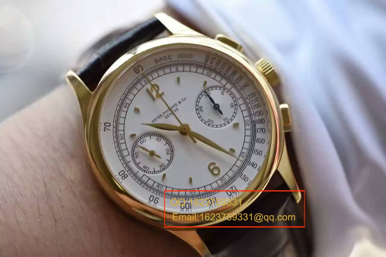 【独家视频测评台湾 Perfect  High quality  Replica Watches 】 PATEK PHILIPPE 复杂功能计时系列5170J-001 wrist watches  / BDAF164.1