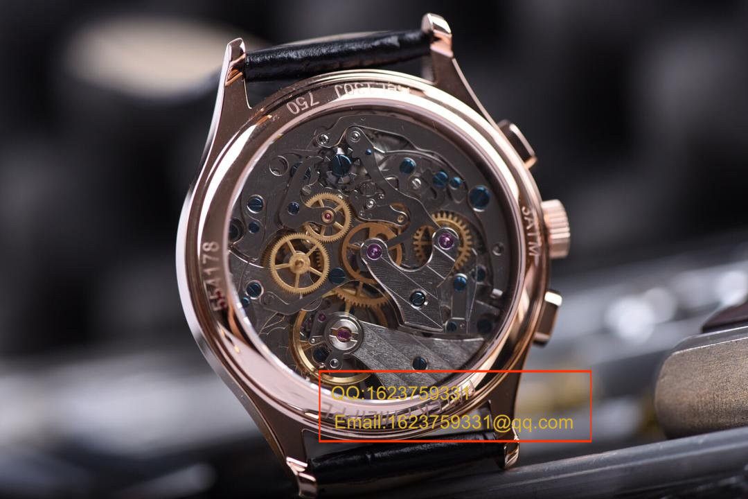 【独家视频测评1:1 High quality  Replica Watches 】 PATEK PHILIPPE 复杂功能计时系列5170R-001 wrist watches  / BDAF164