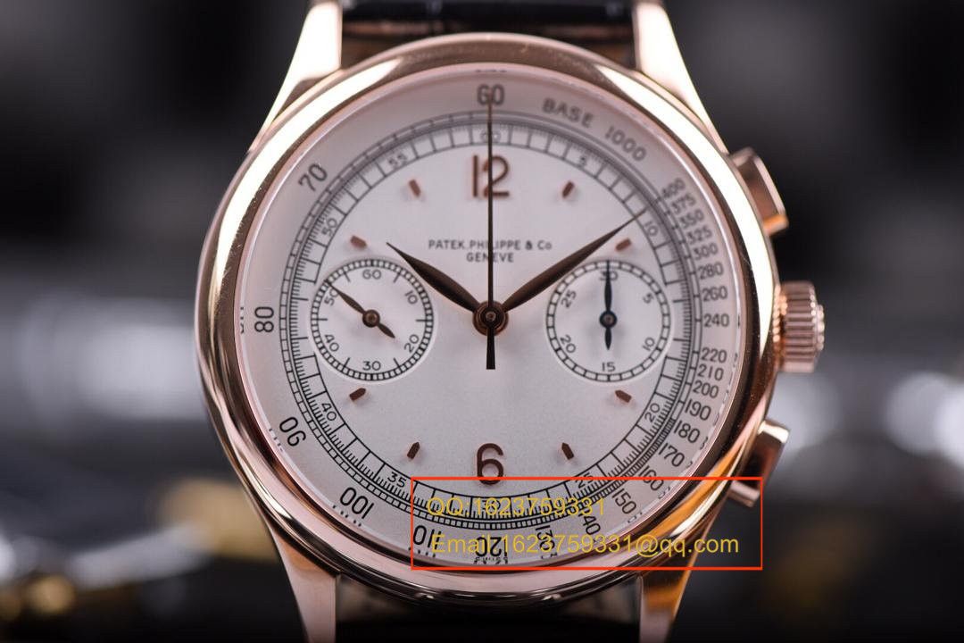 【独家视频测评1:1 High quality  Replica Watches 】 PATEK PHILIPPE 复杂功能计时系列5170R-001 wrist watches  / BDAF164