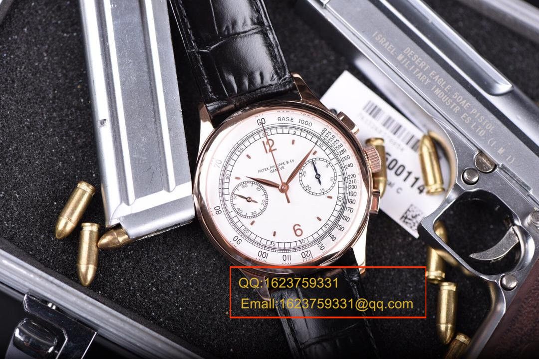 【独家视频测评1:1 High quality  Replica Watches 】 PATEK PHILIPPE 复杂功能计时系列5170R-001 wrist watches  / BDAF164
