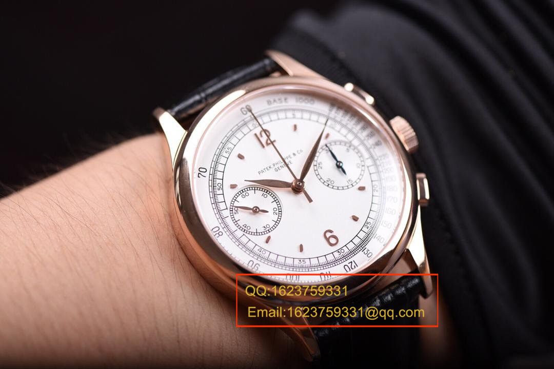 【独家视频测评1:1 High quality  Replica Watches 】 PATEK PHILIPPE 复杂功能计时系列5170R-001 wrist watches  / BDAF164