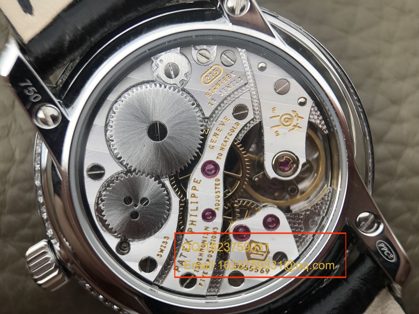 【KG1:1 High quality  Copy  Watches 】 PATEK PHILIPPE 复杂功能计时系列4968G-010女士 wrist watches  / BD211
