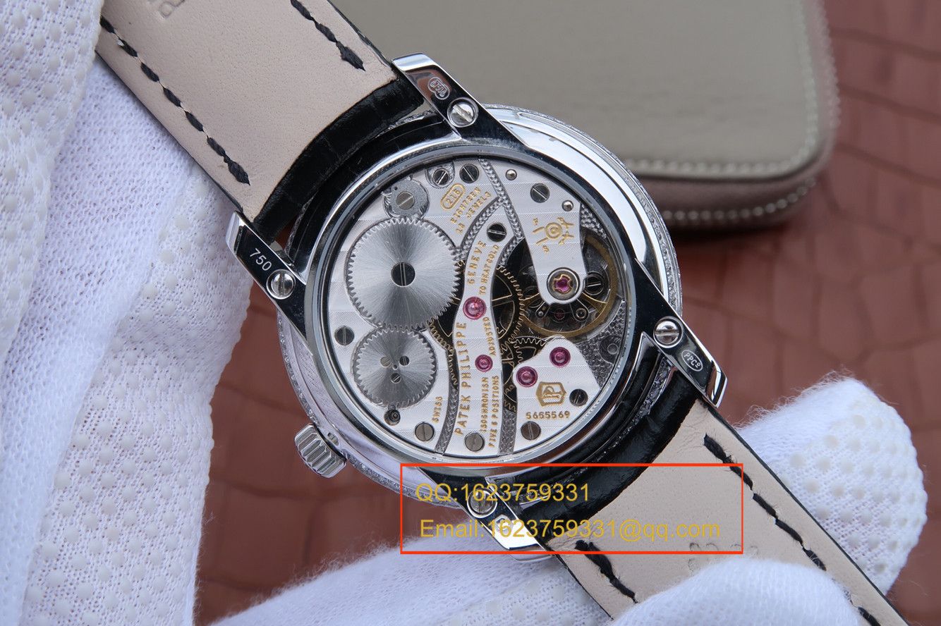 【KG1:1 High quality  Copy  Watches 】 PATEK PHILIPPE 复杂功能计时系列4968G-010女士 wrist watches  / BD211