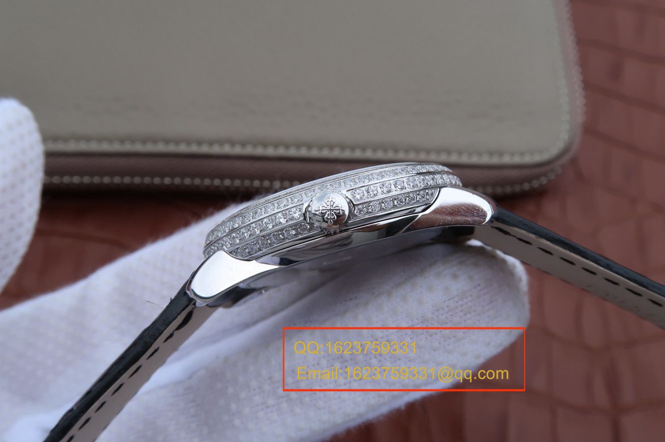 【KG1:1 High quality  Copy  Watches 】 PATEK PHILIPPE 复杂功能计时系列4968G-010女士 wrist watches  / BD211
