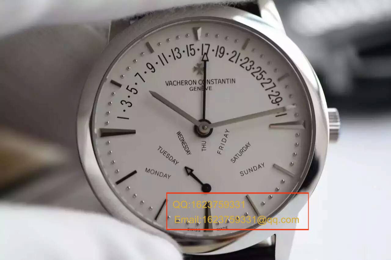 【独家视频测评 Perfect  High quality  Replica 】Vacheron Constantin  Patrimony传承系列日历飞返86020/000G-9508 wrist watches  / JSB0148