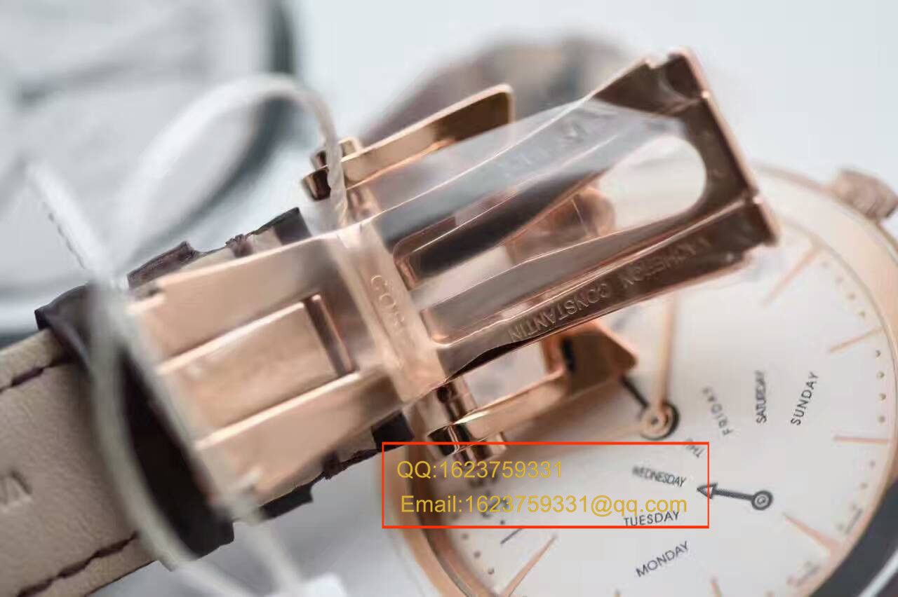 【独家视频测评 Perfect  High quality  Knockoff  Watches 】Vacheron Constantin  传承PATRIMONY双飞返 86020/000R-9239 wrist watches  / JSB0152