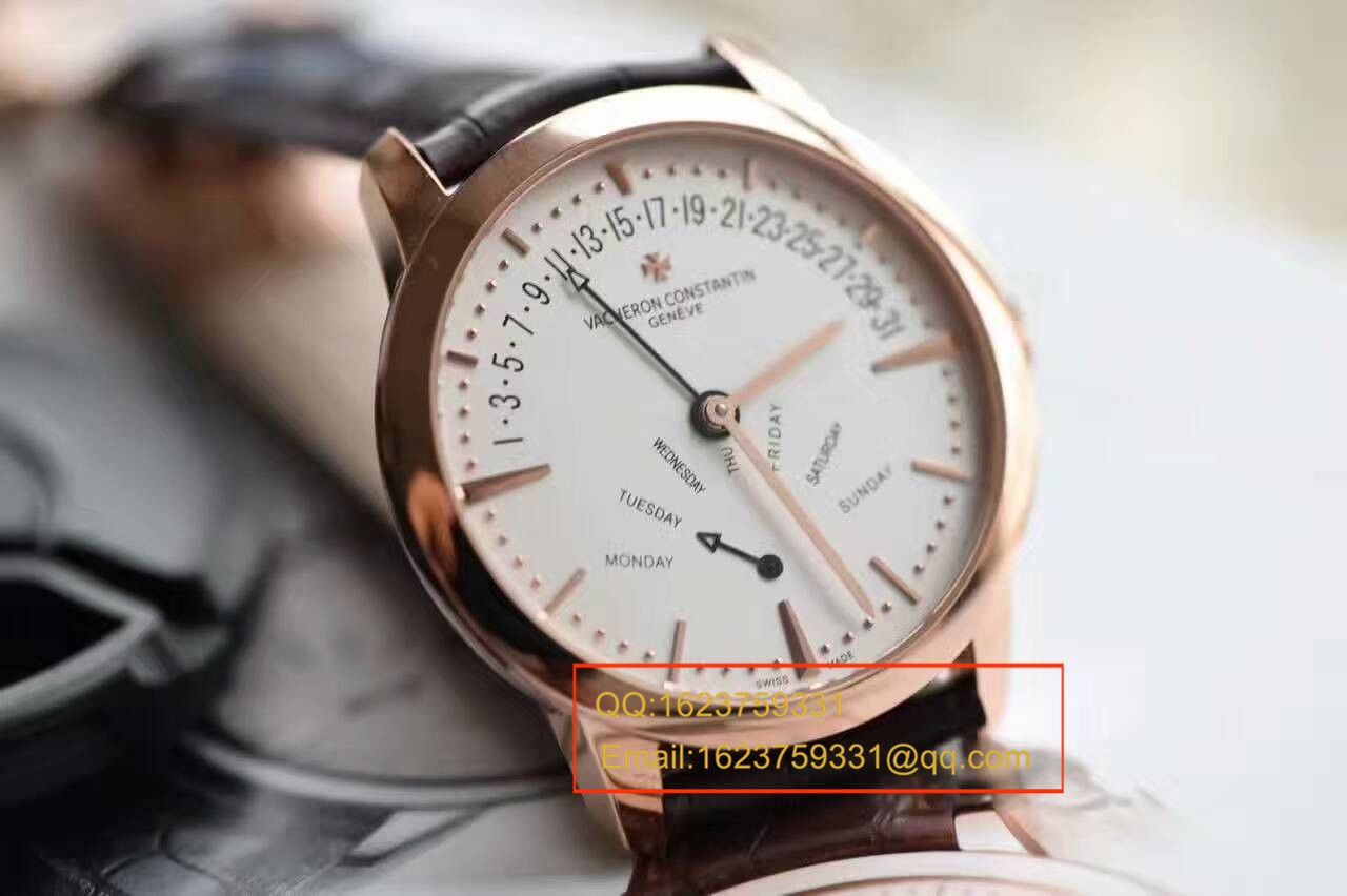 【独家视频测评 Perfect  High quality  Knockoff  Watches 】Vacheron Constantin  传承PATRIMONY双飞返 86020/000R-9239 wrist watches  / JSB0152